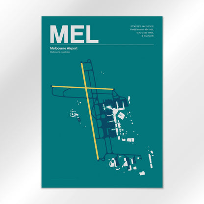MEL Airport Diagram