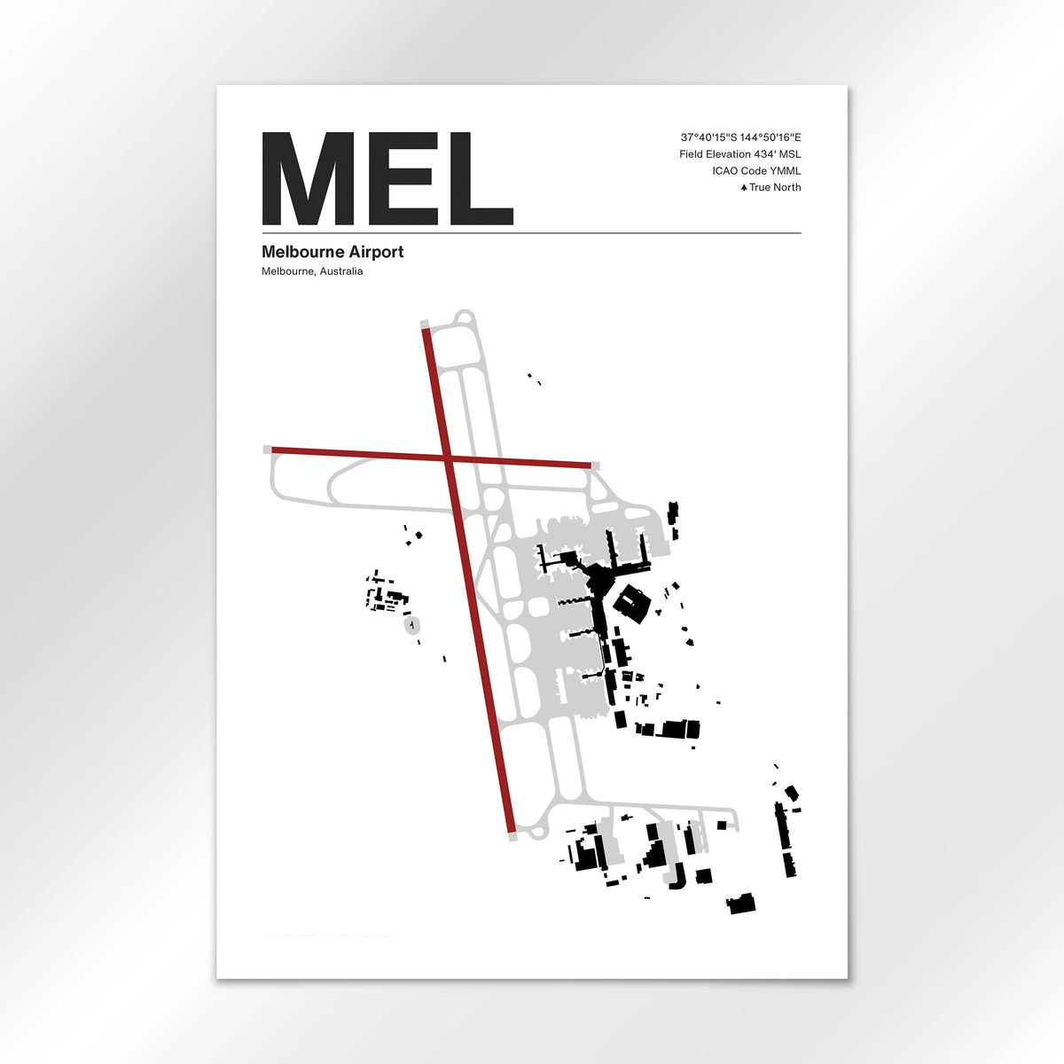 MEL Airport Diagram