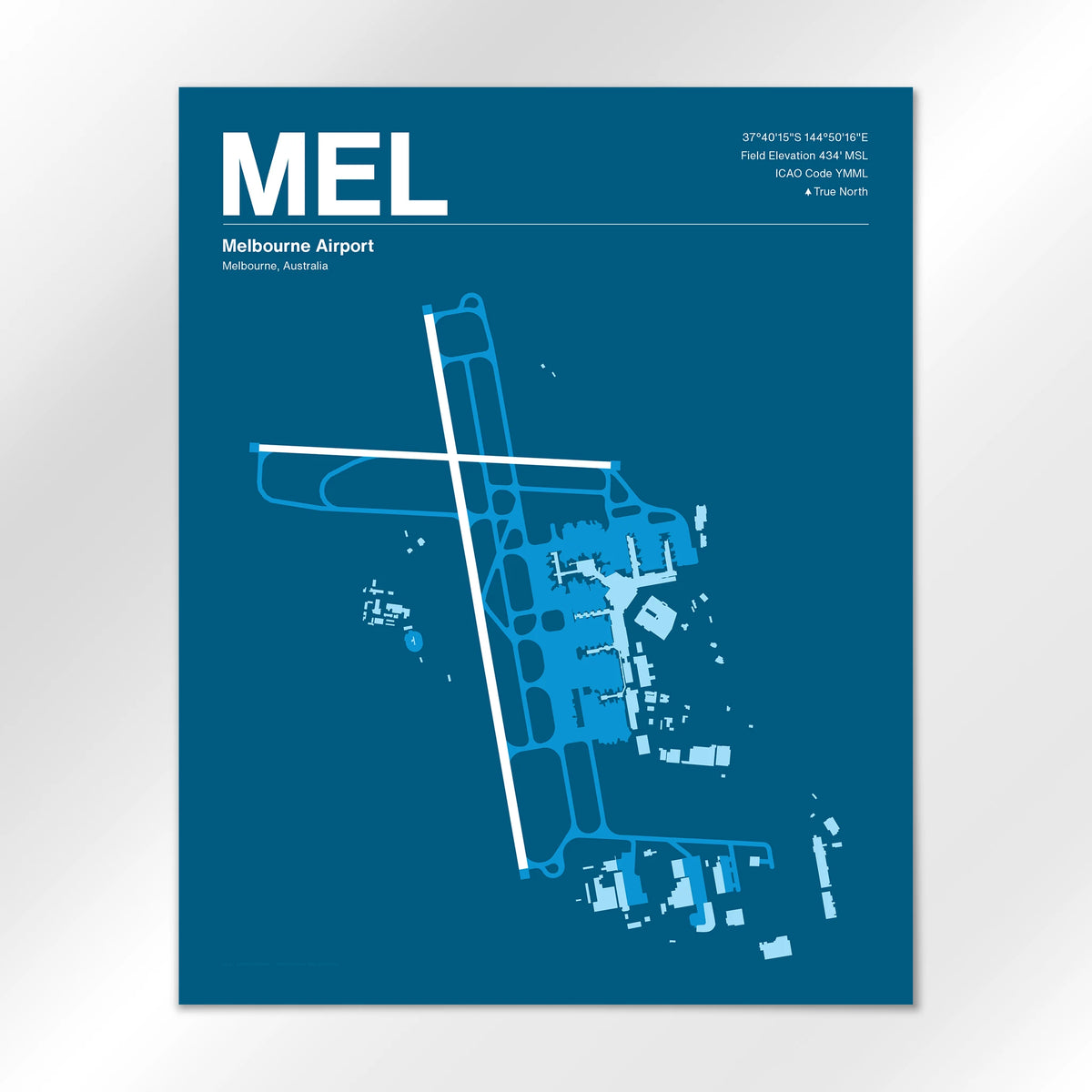 MEL Airport Diagram