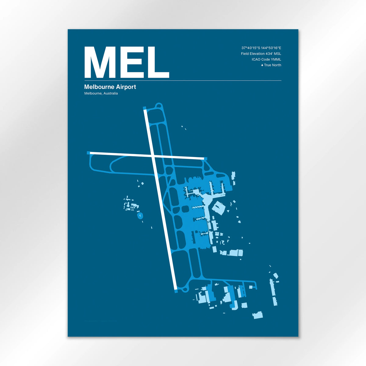 MEL Airport Diagram