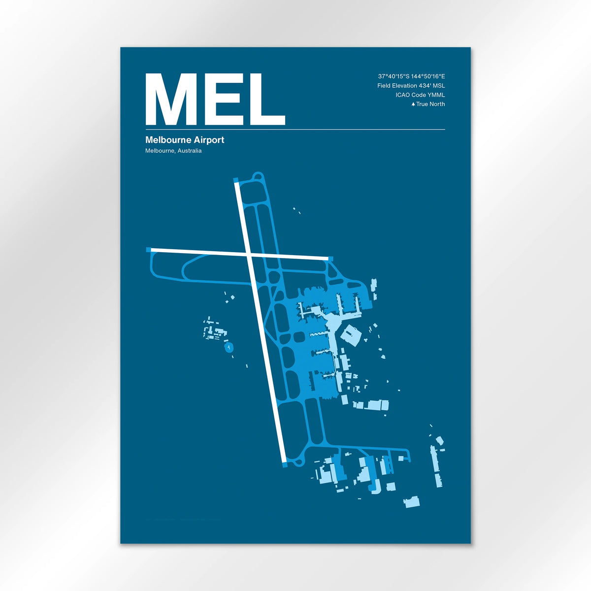 MEL Airport Diagram