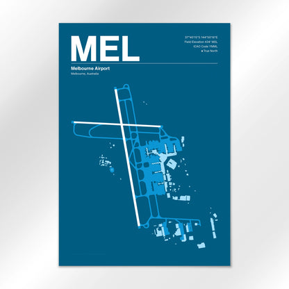 MEL Airport Diagram