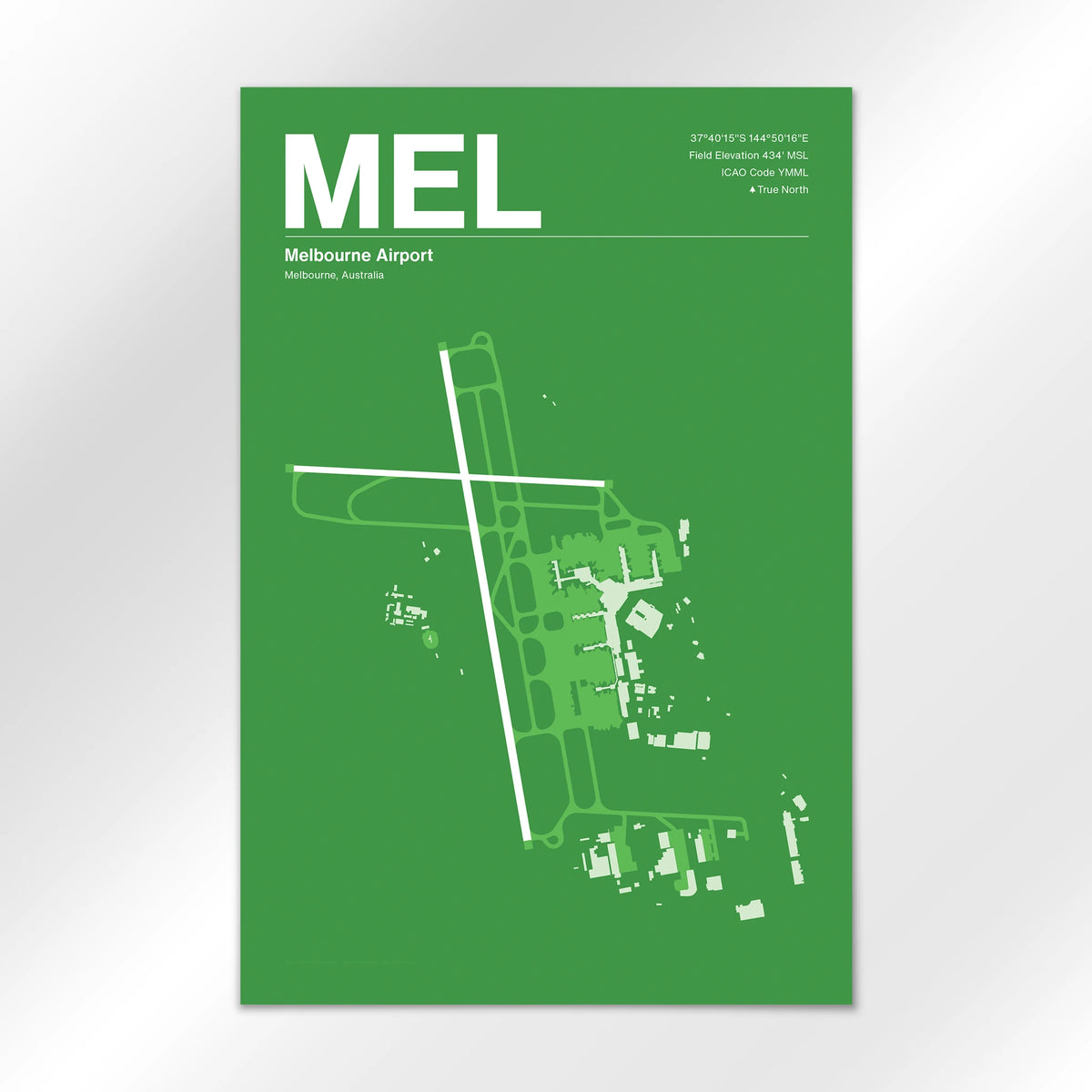 MEL Airport Diagram