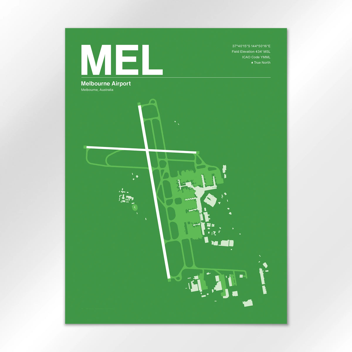 MEL Airport Diagram