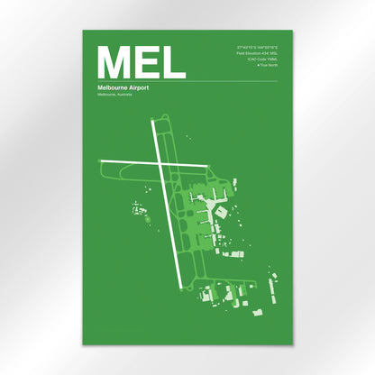 MEL Airport Diagram
