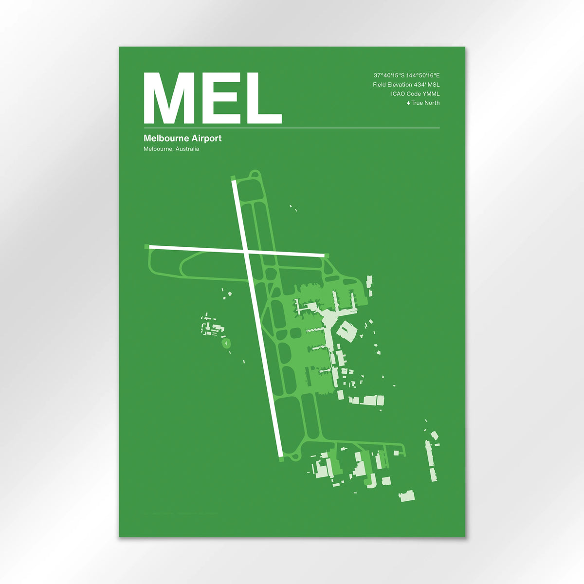 MEL Airport Diagram