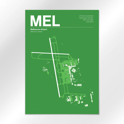 MEL Airport Diagram