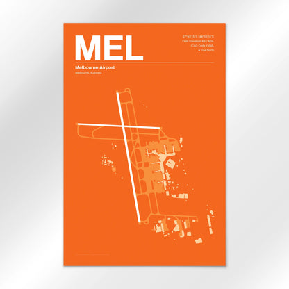 MEL Airport Diagram