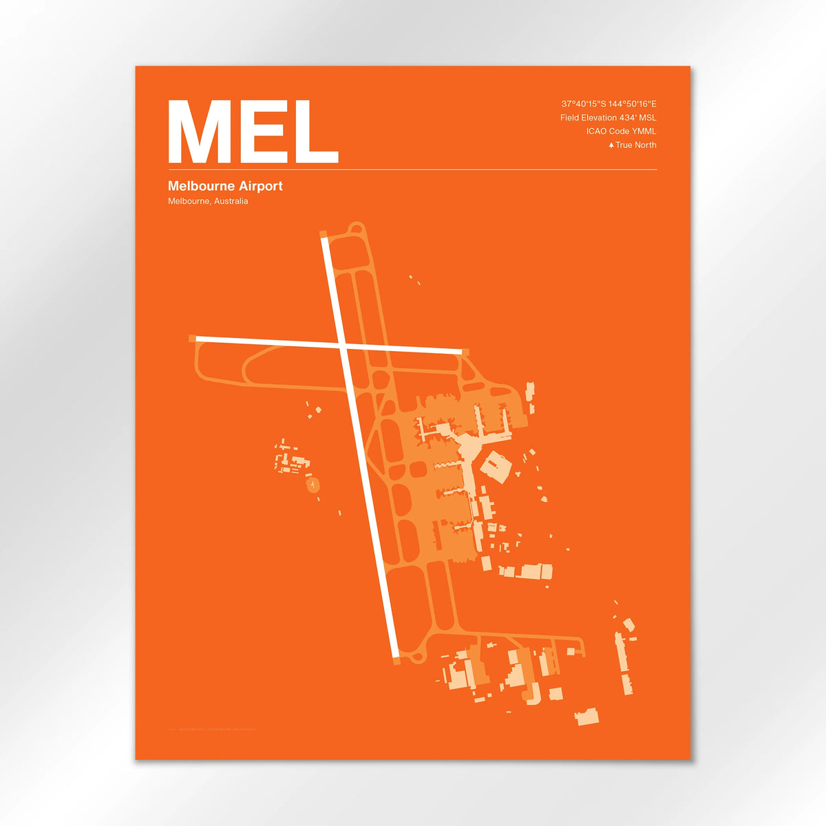 MEL Airport Diagram