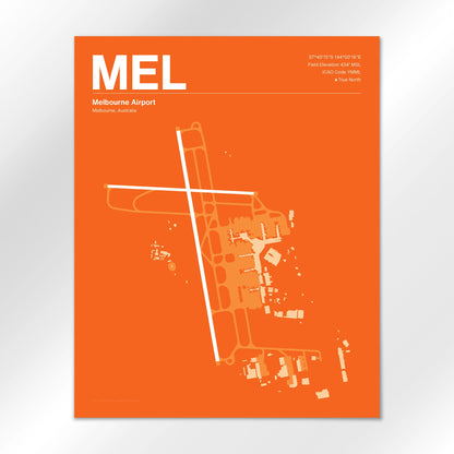 MEL Airport Diagram