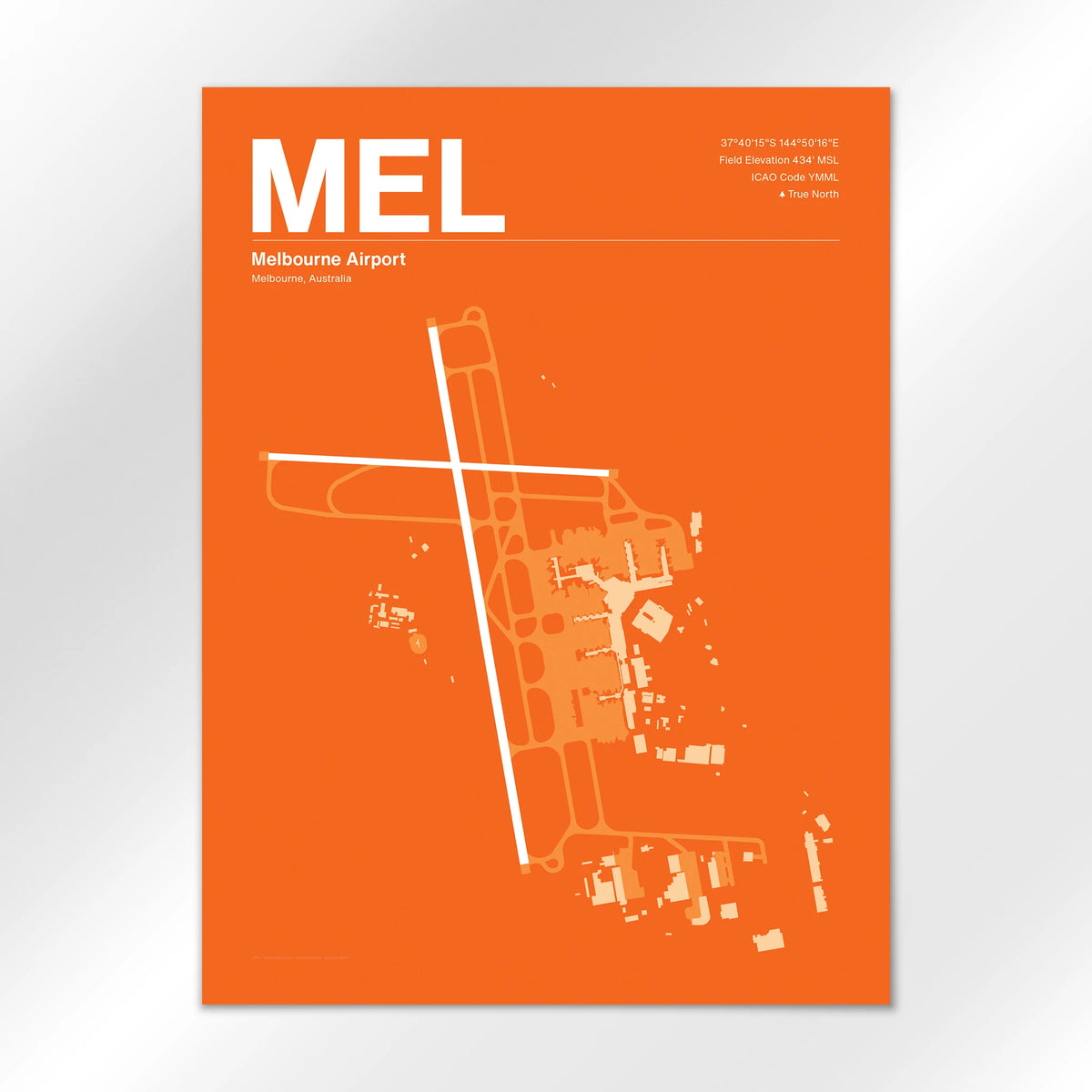 MEL Airport Diagram