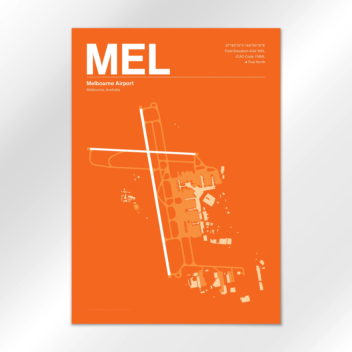 MEL Airport Diagram