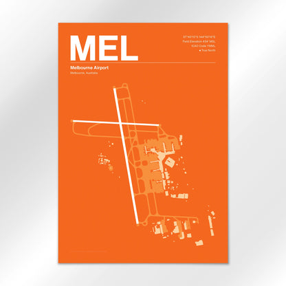 MEL Airport Diagram