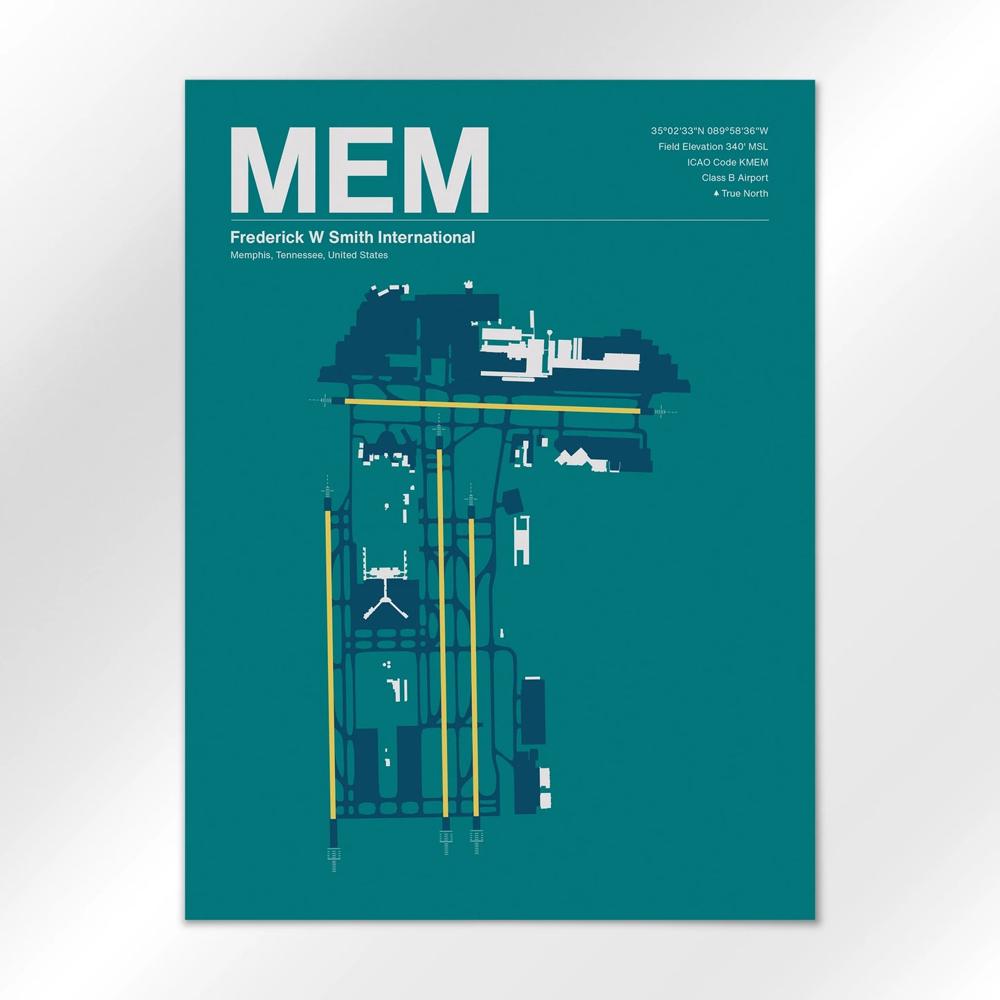 MEM Airport Diagram