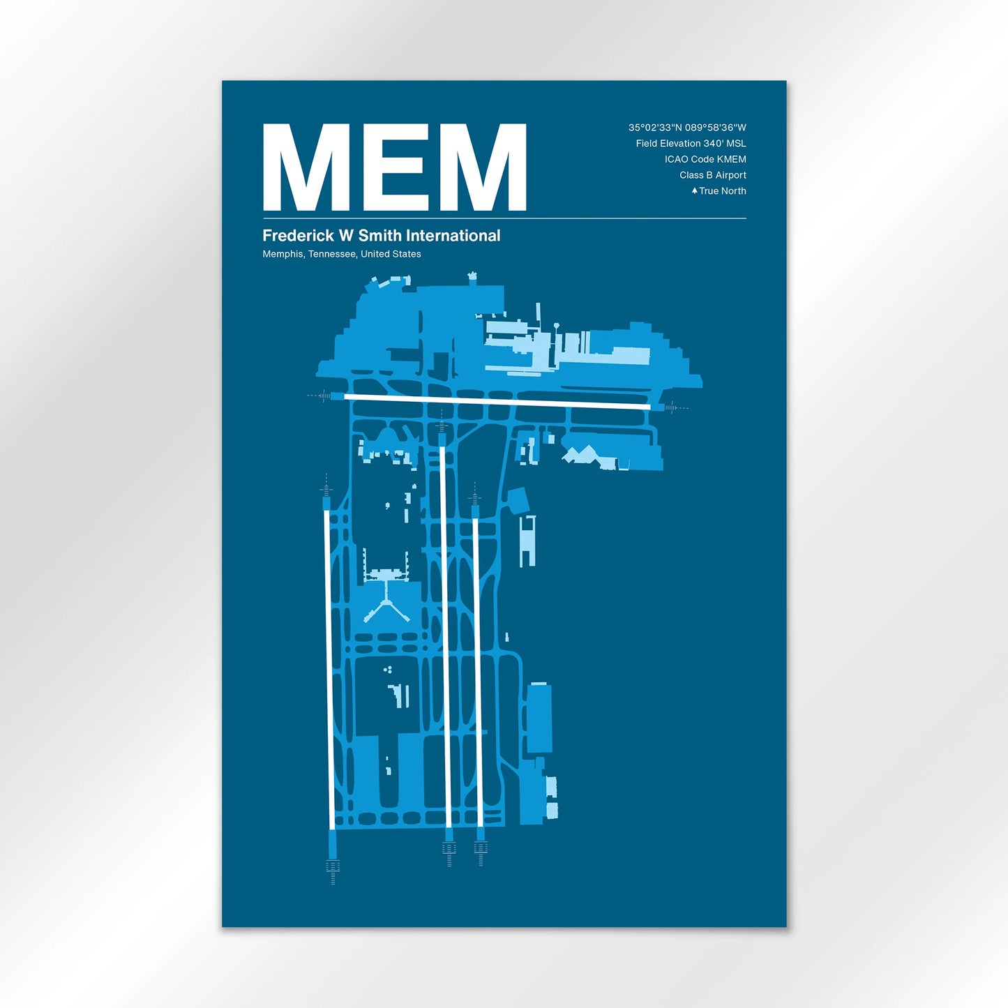 MEM Airport Diagram