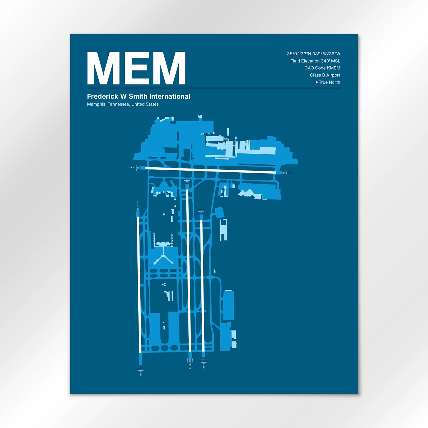MEM Airport Diagram
