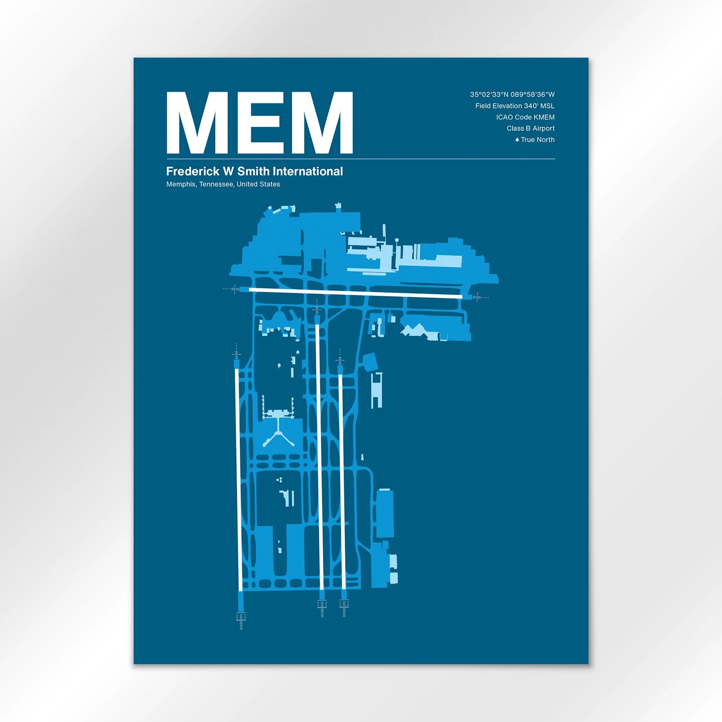MEM Airport Diagram