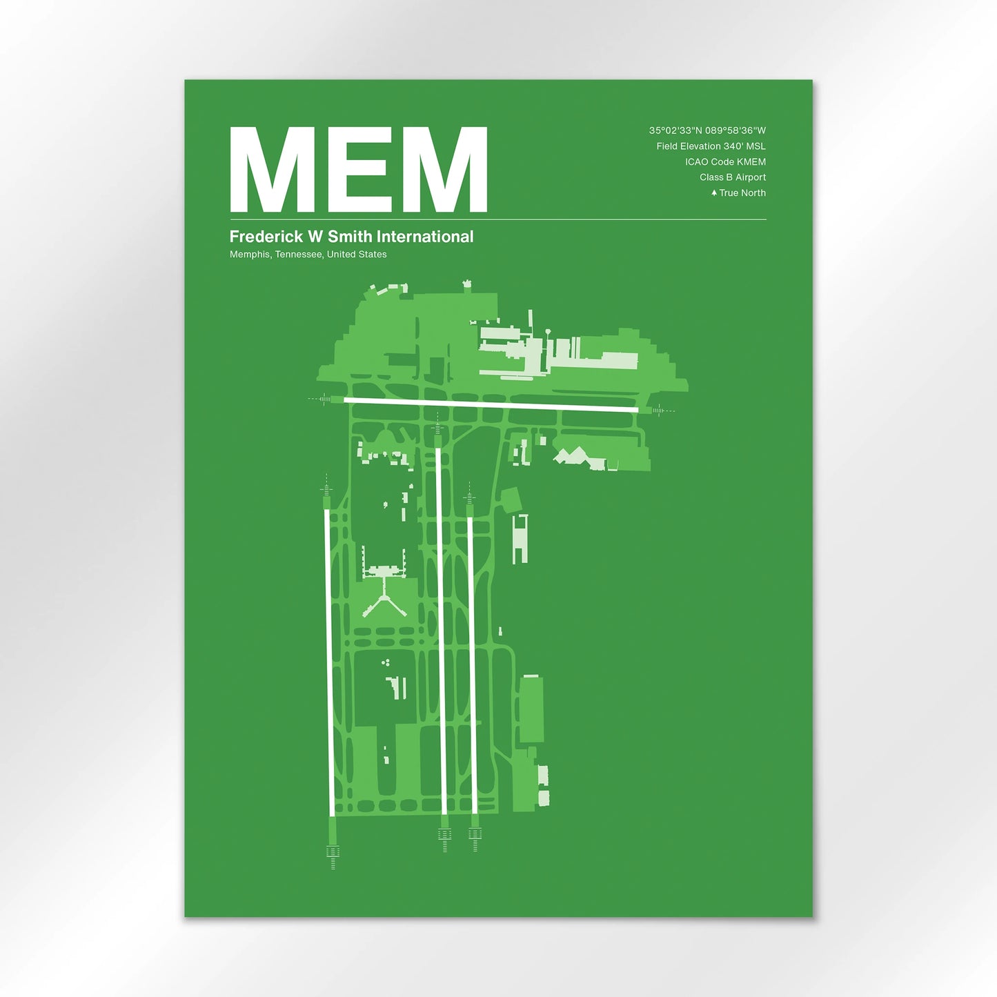 MEM Airport Diagram