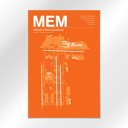 MEM Airport Diagram