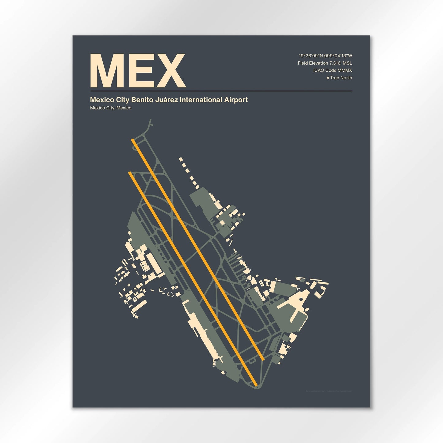 MEX Airport Diagram