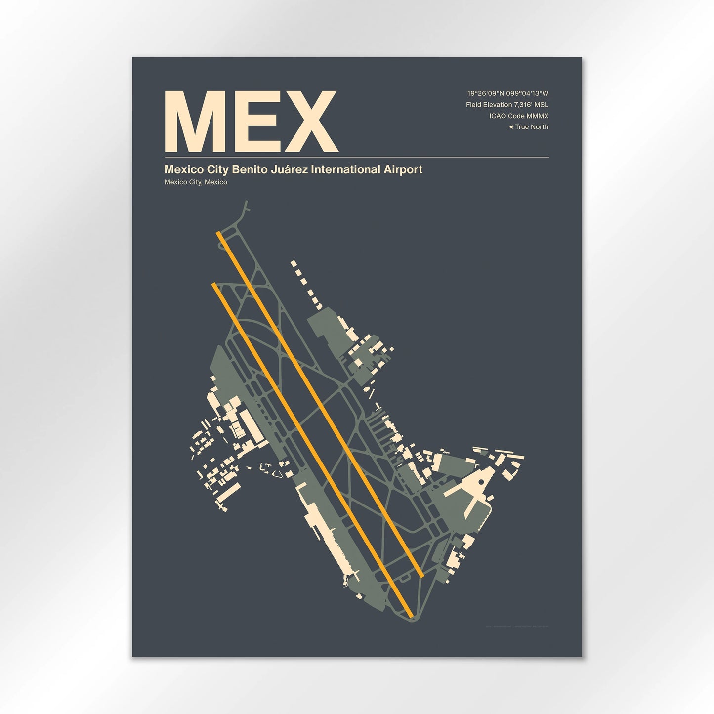 MEX Airport Diagram