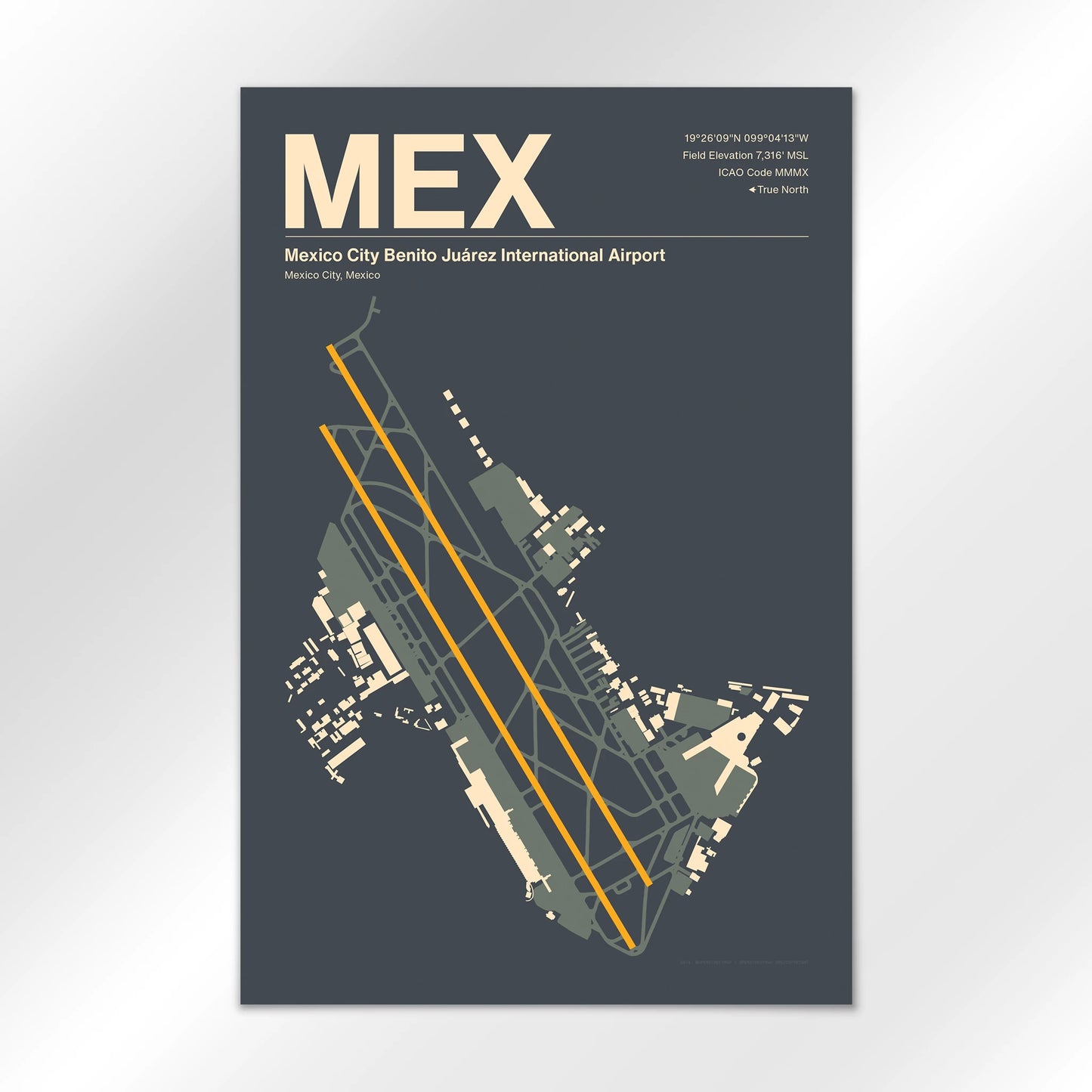 MEX Airport Diagram