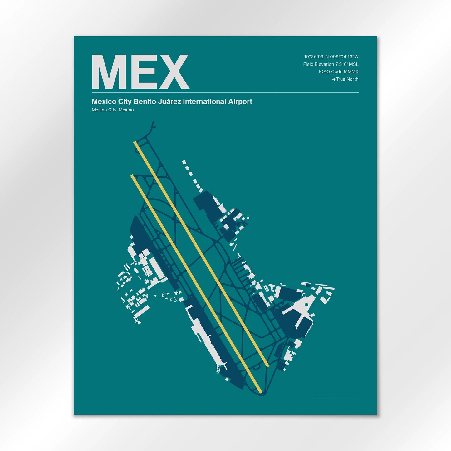 MEX Airport Diagram