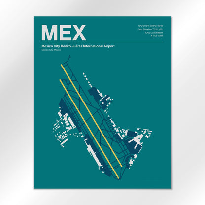 MEX Airport Diagram