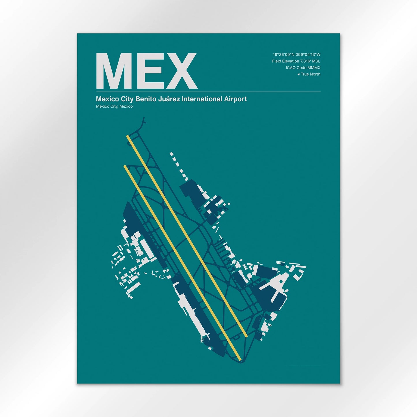 MEX Airport Diagram