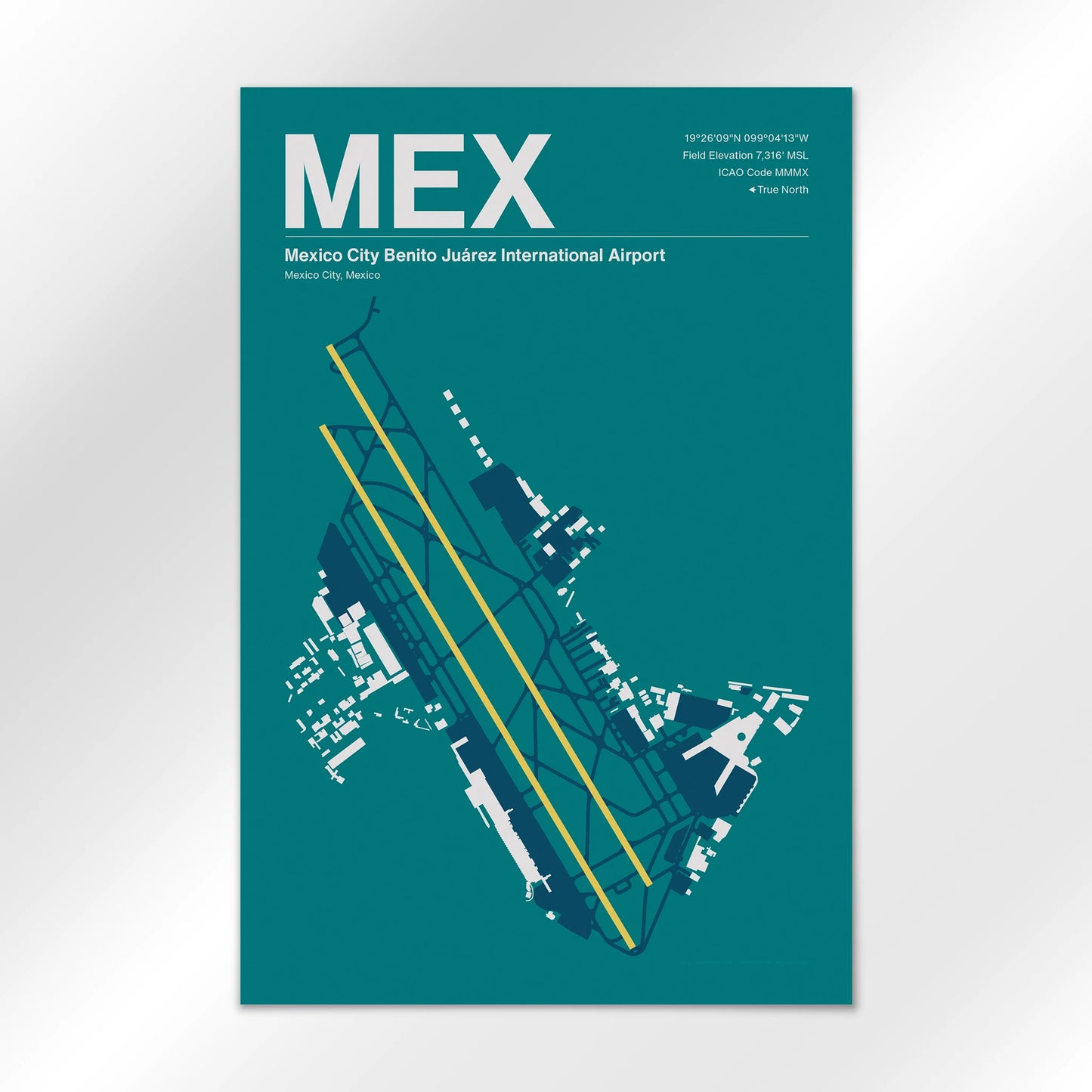 MEX Airport Diagram