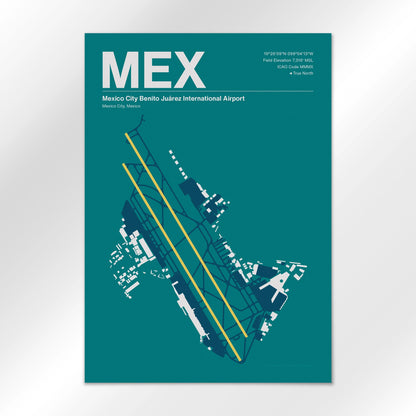 MEX Airport Diagram