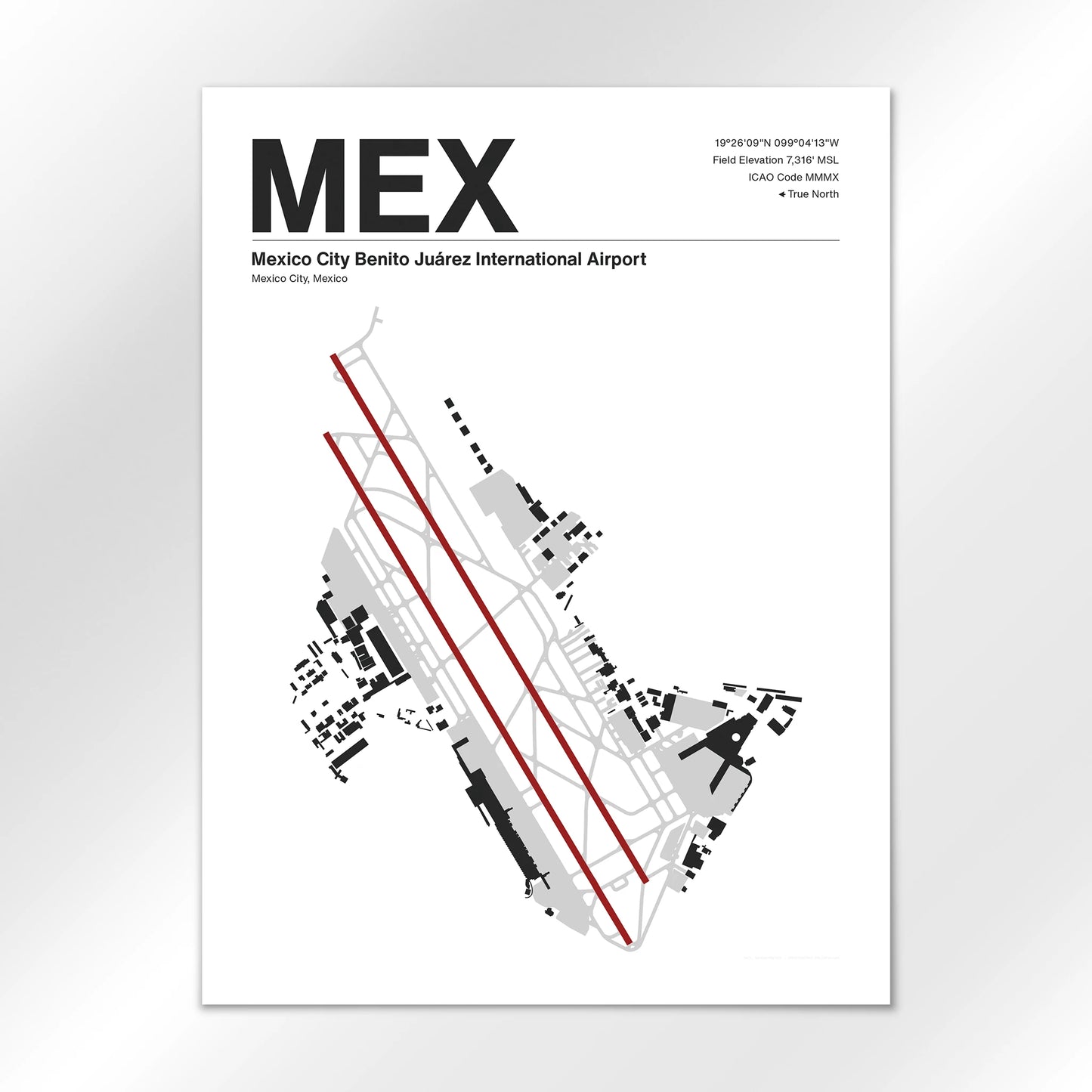 MEX Airport Diagram