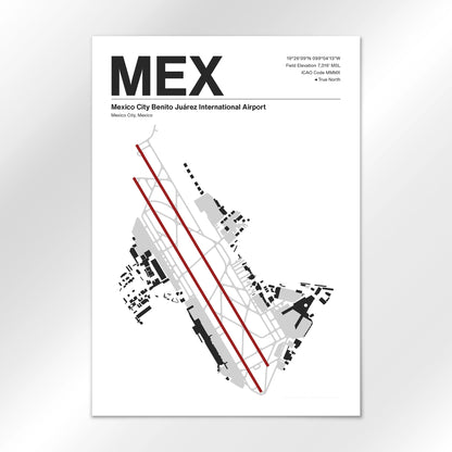 MEX Airport Diagram
