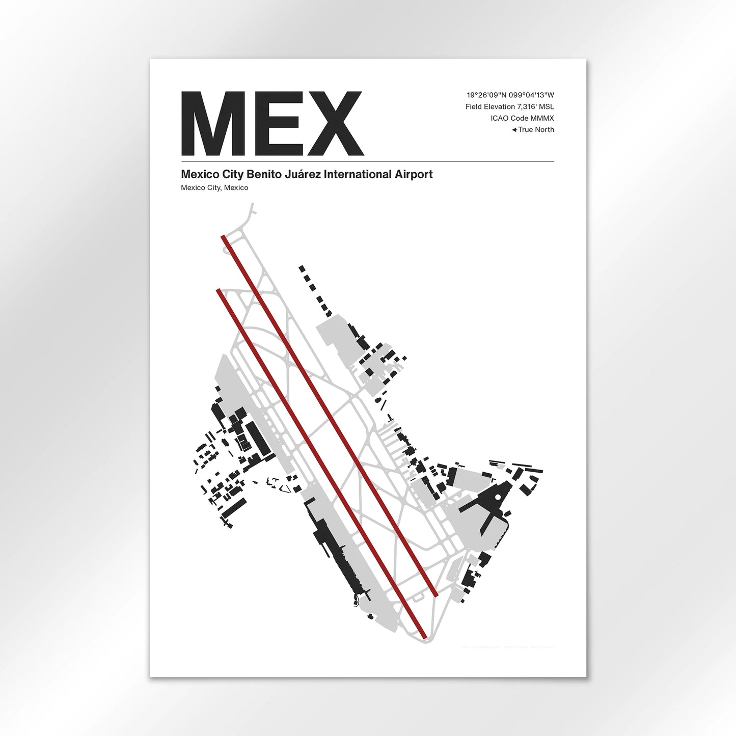 MEX Airport Diagram