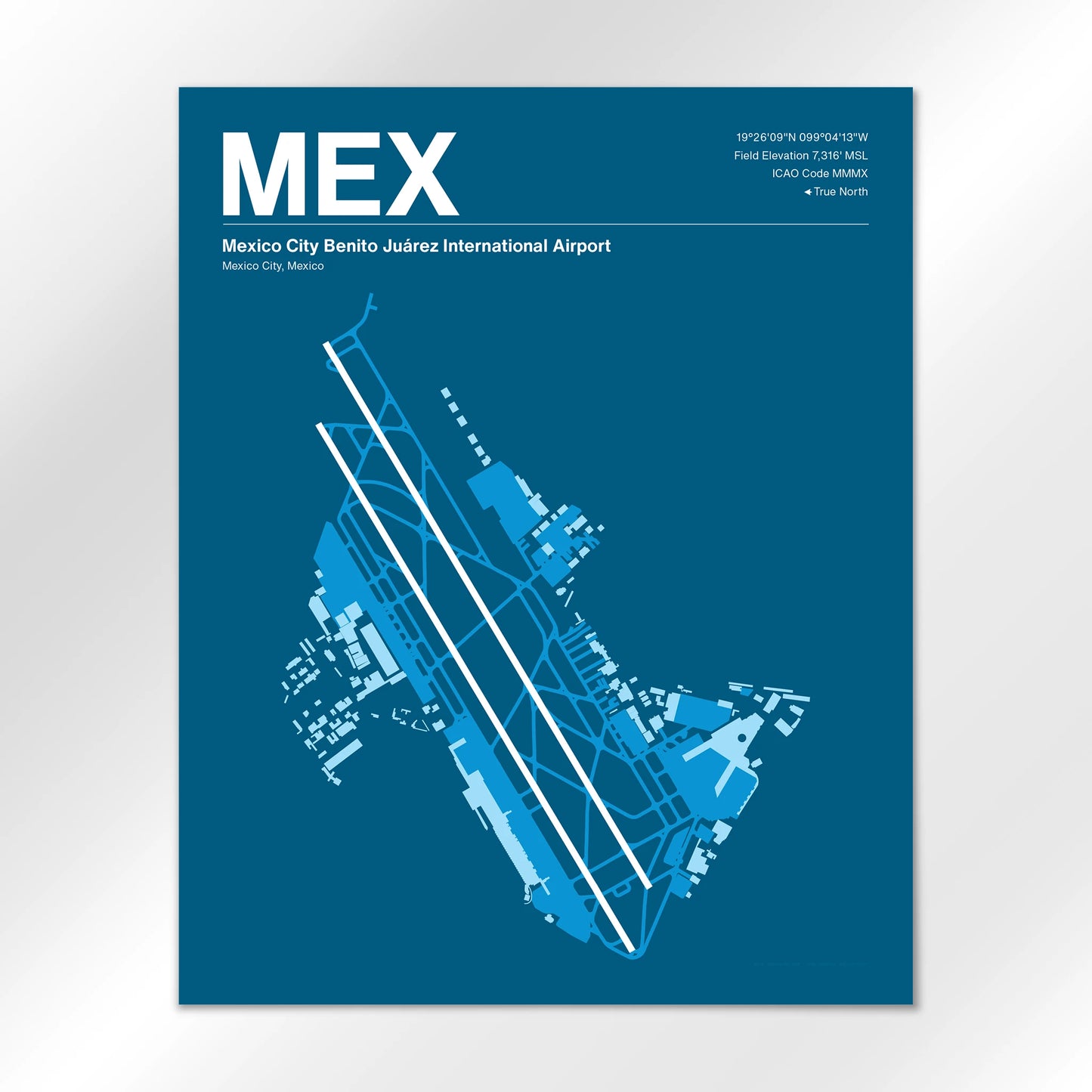 MEX Airport Diagram