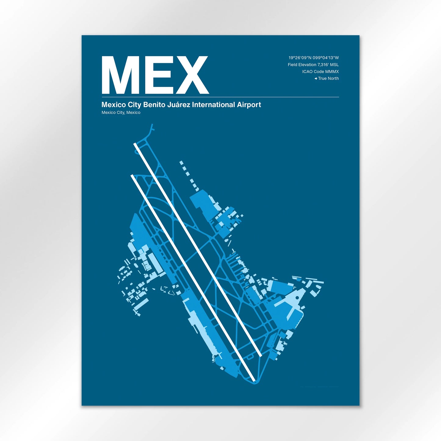 MEX Airport Diagram