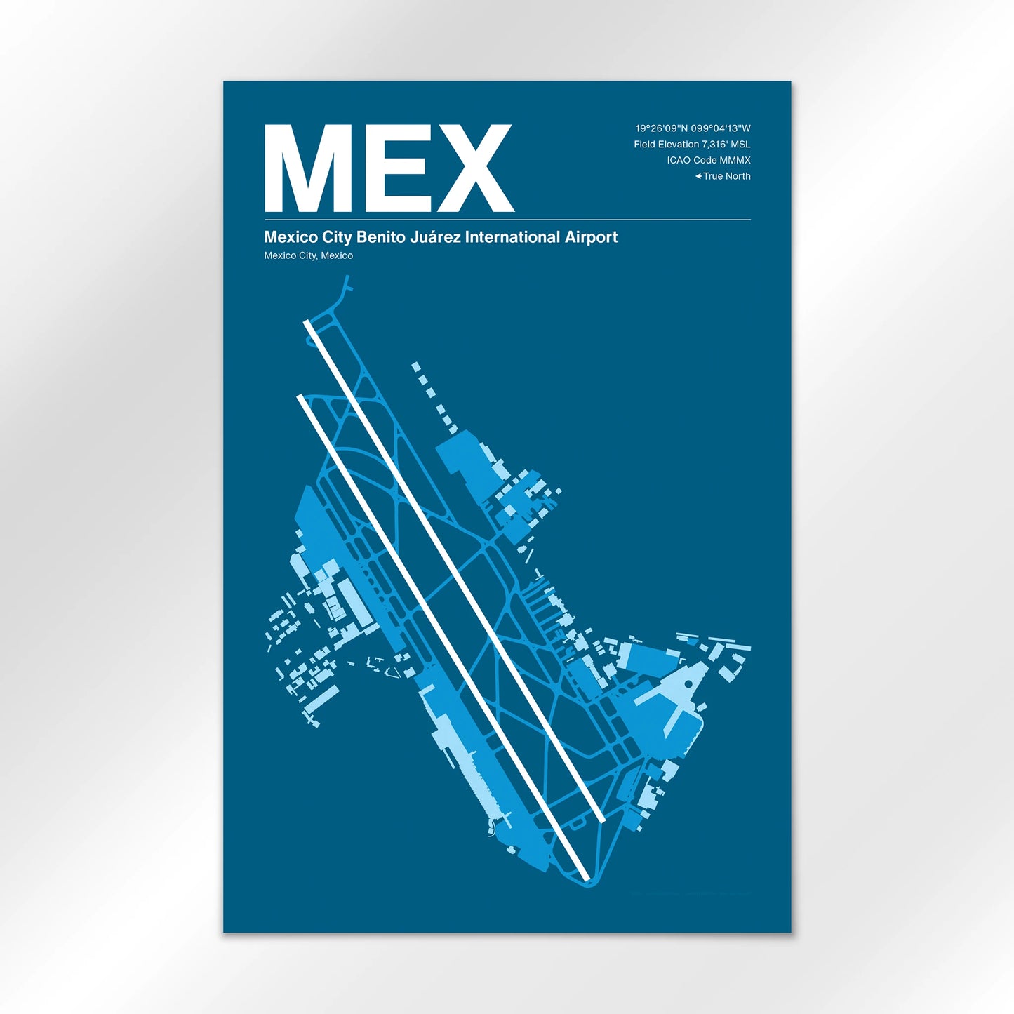 MEX Airport Diagram