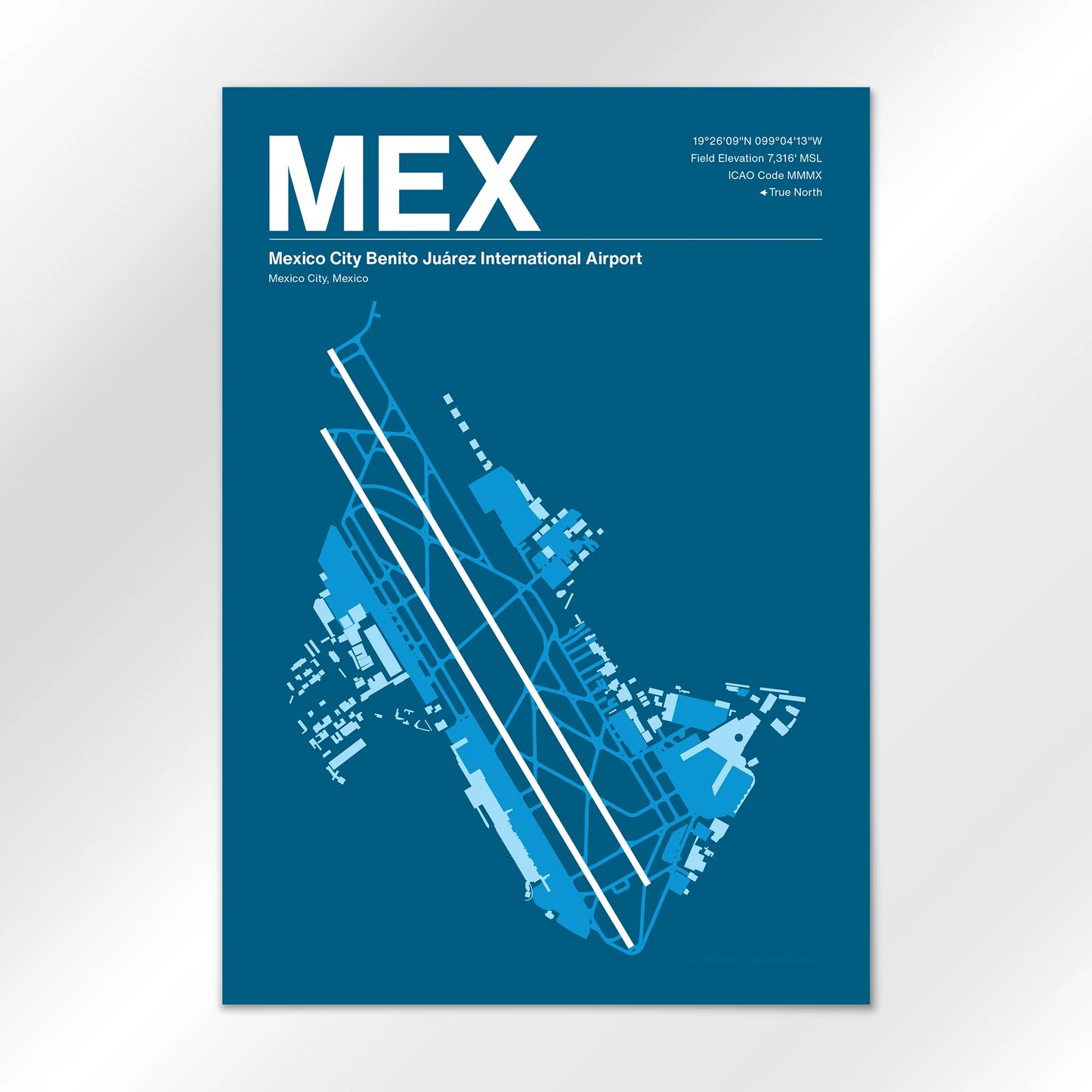 MEX Airport Diagram
