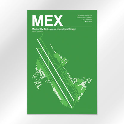 MEX Airport Diagram