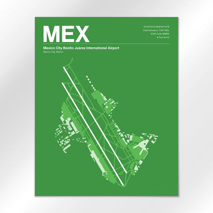 MEX Airport Diagram