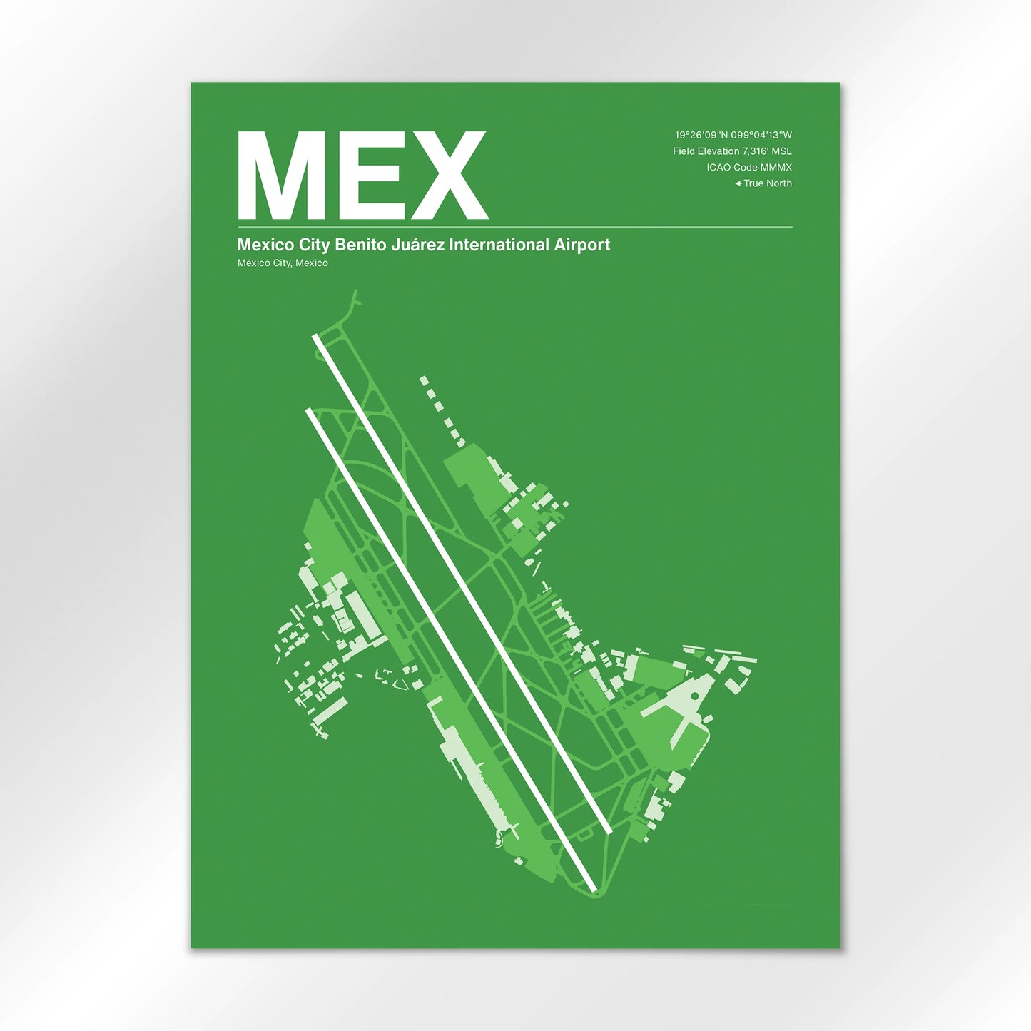 MEX Airport Diagram