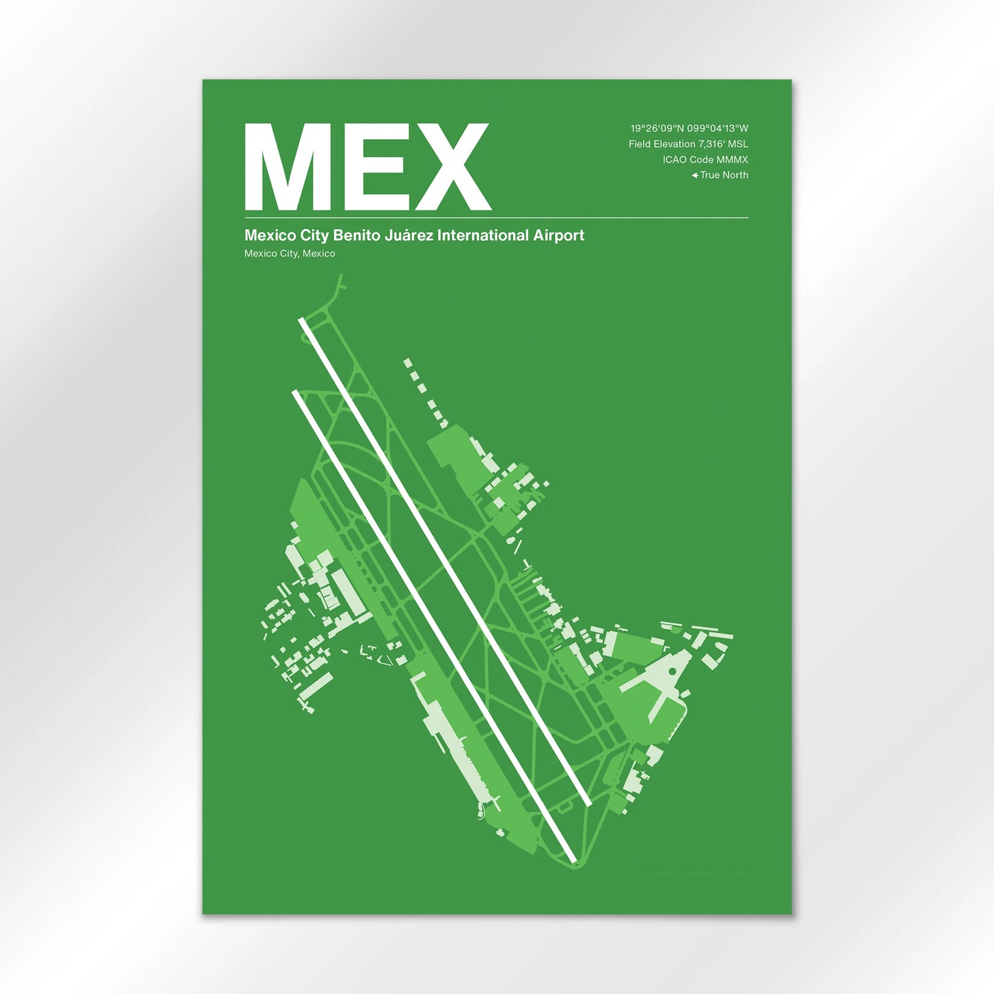 MEX Airport Diagram