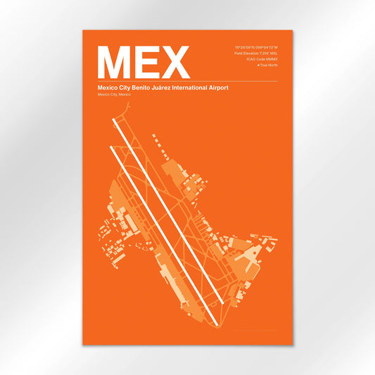 MEX Airport Diagram