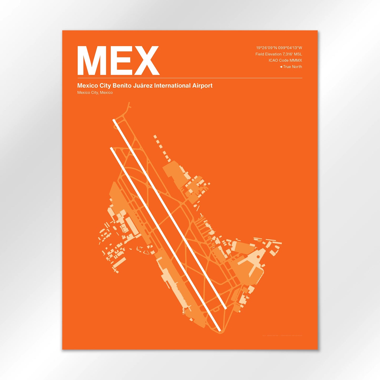 MEX Airport Diagram