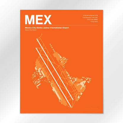 MEX Airport Diagram