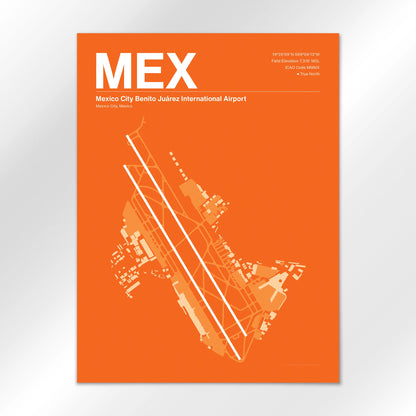 MEX Airport Diagram