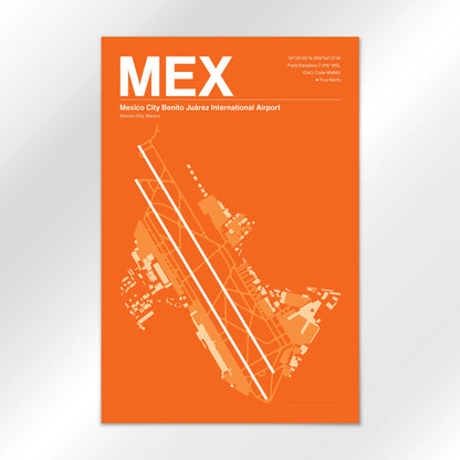MEX Airport Diagram