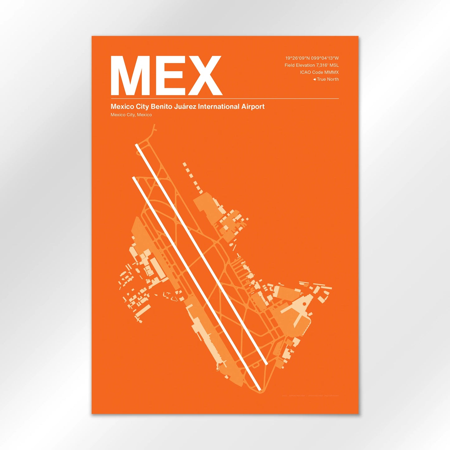 MEX Airport Diagram