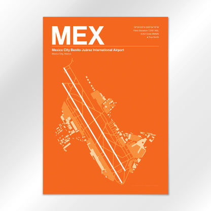 MEX Airport Diagram