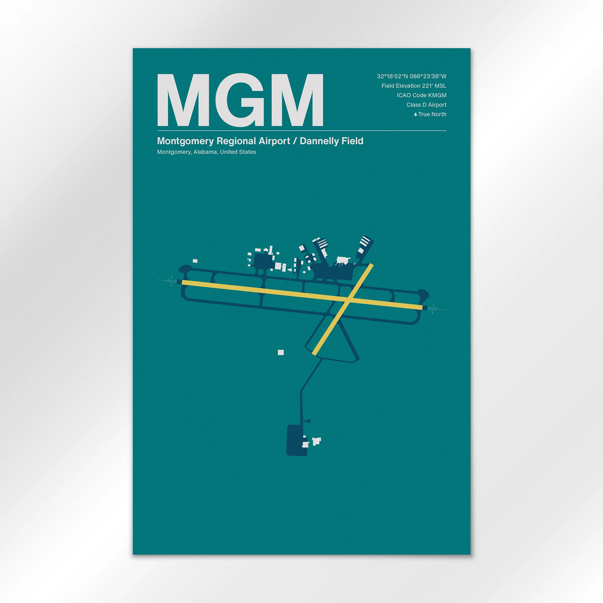 MGM Airport Diagram